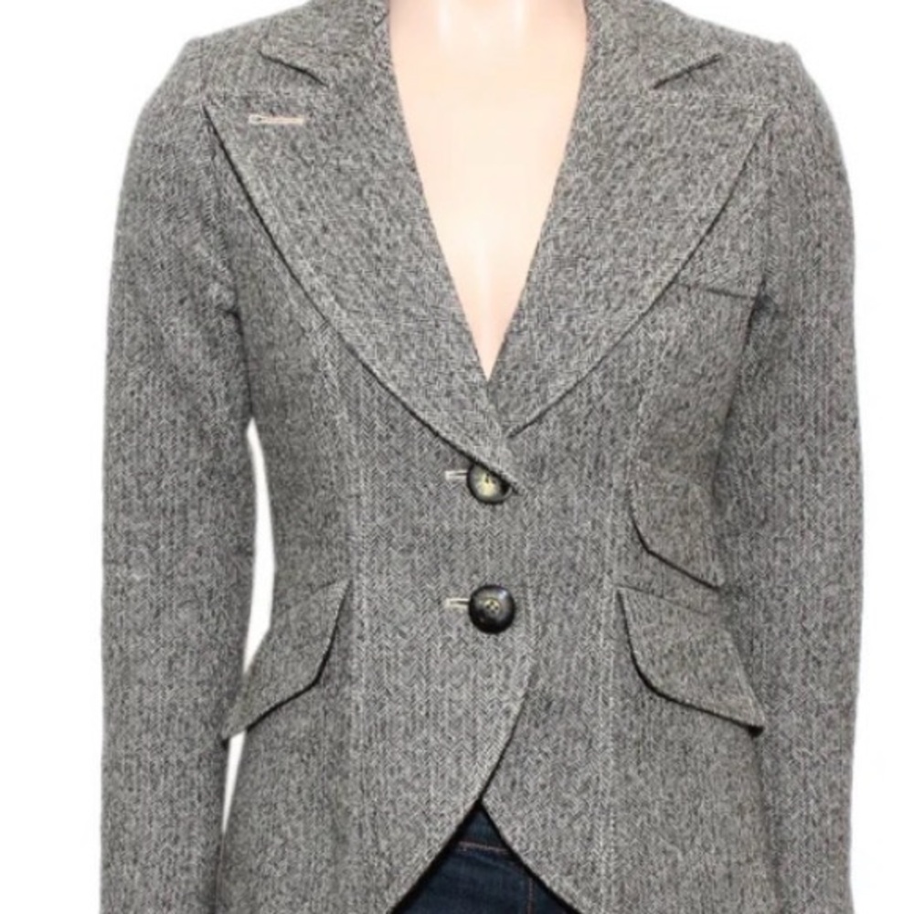 Smythe Charcoal Equestrian Blazer